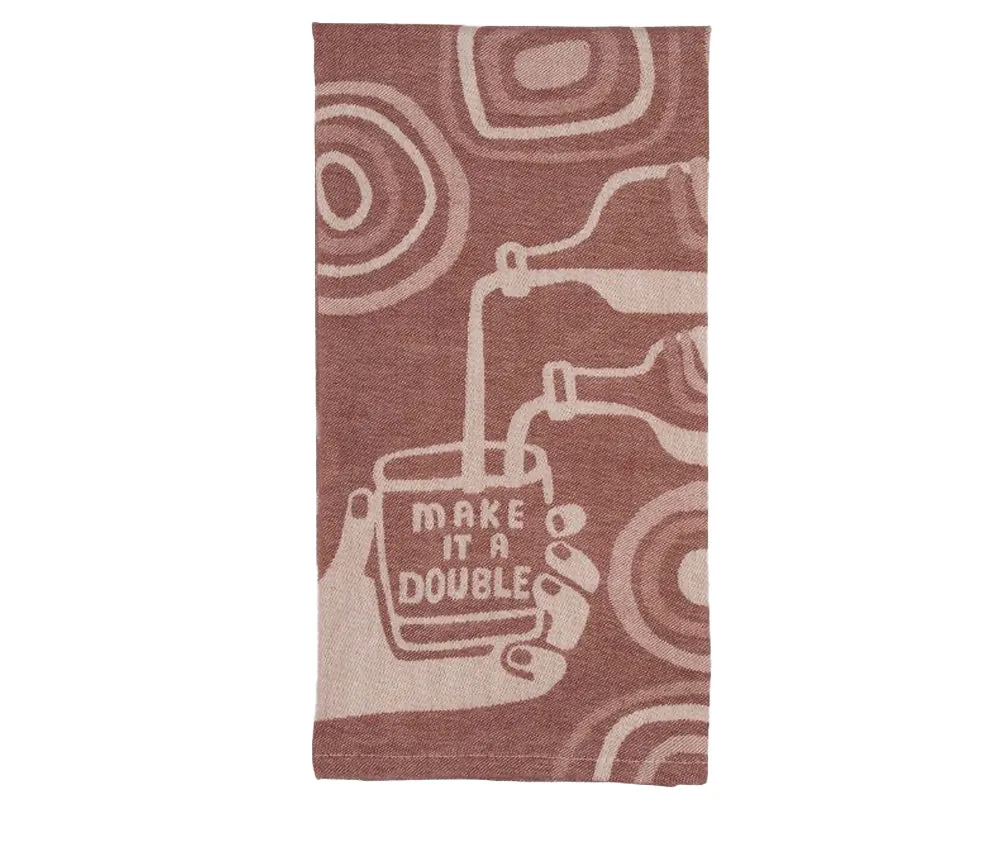 Make It a Double Dish Towel