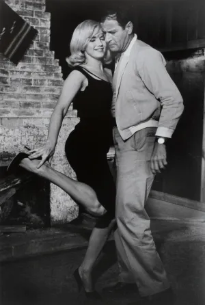 Marilyn Monroe and Eli Wallach on the set of “The Misfits”