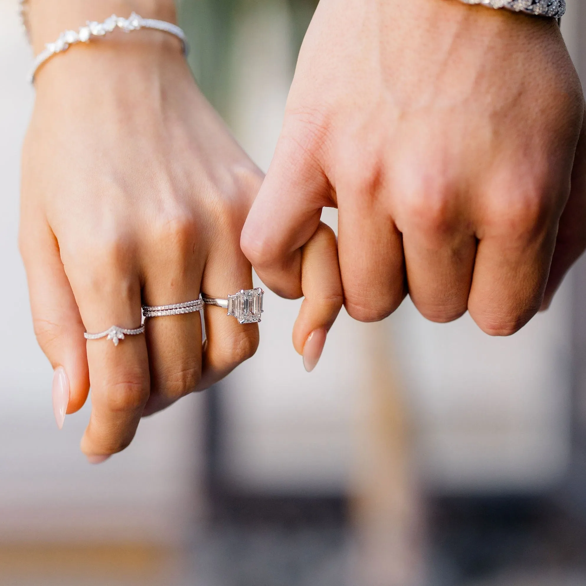 Marquise Trio Diamond Ring