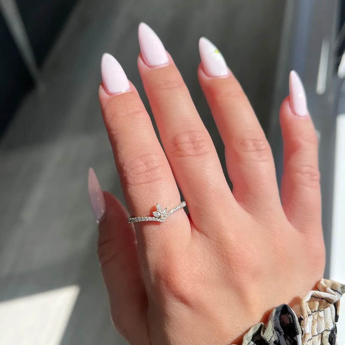 Marquise Trio Diamond Ring