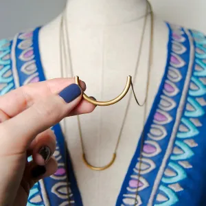 Medium Crescent Necklace