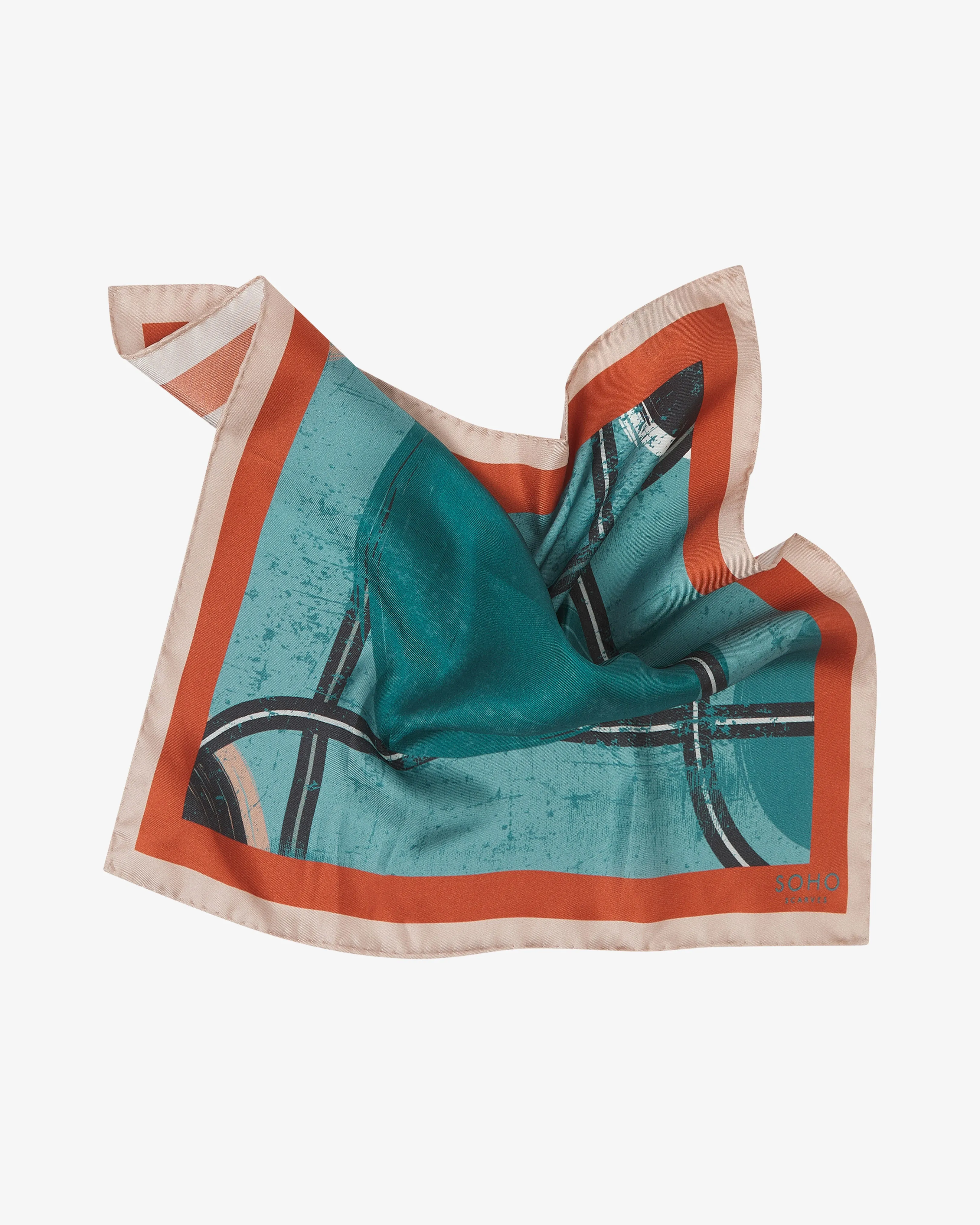 Men's Silk Pocket Square - The Trent