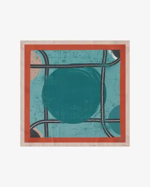 Men's Silk Pocket Square - The Trent