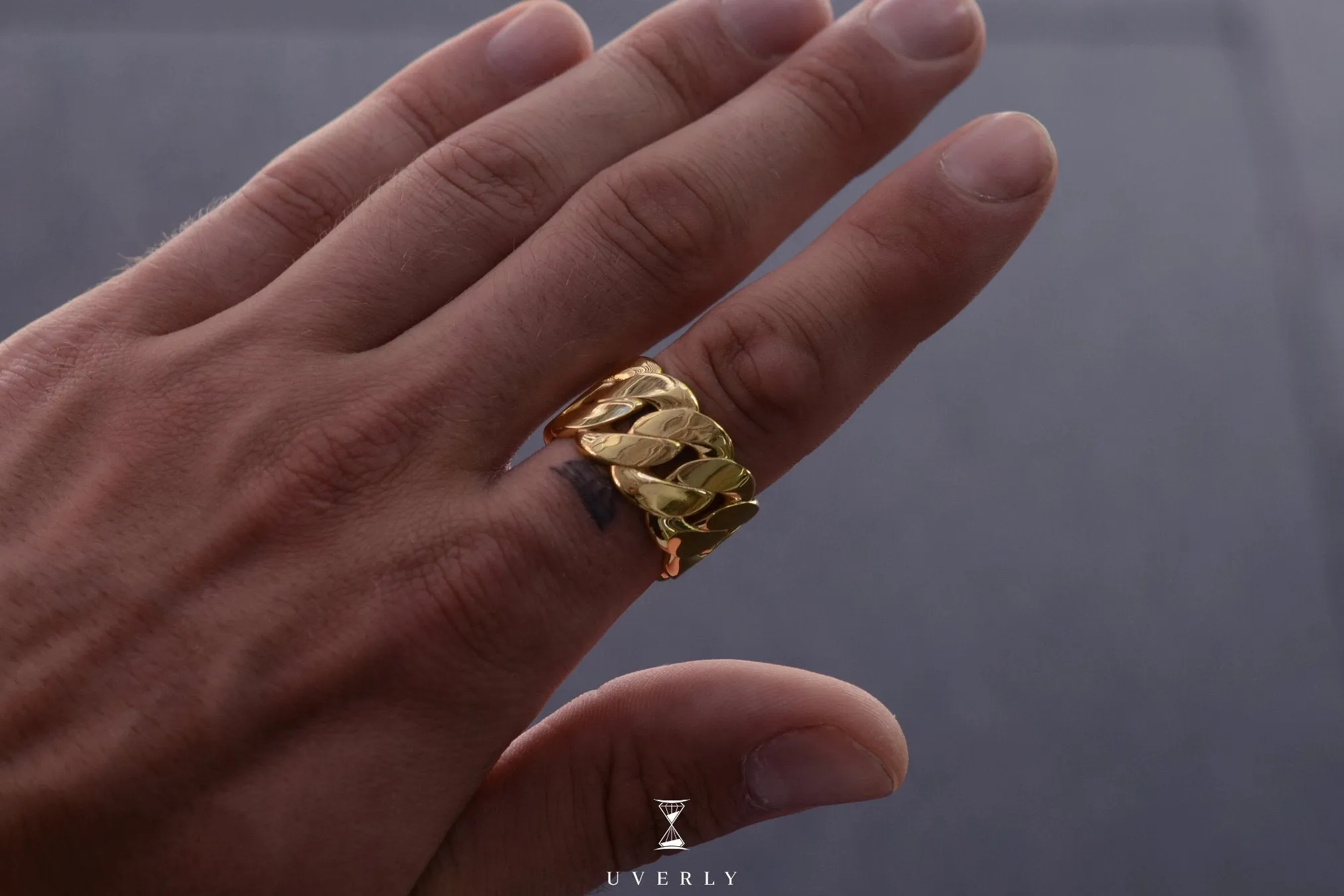 Miami Cuban Gold Ring
