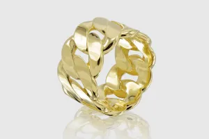 Miami Cuban Gold Ring
