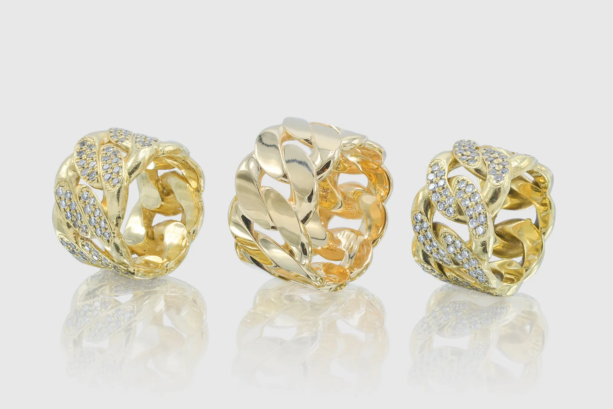 Miami Cuban Gold Ring