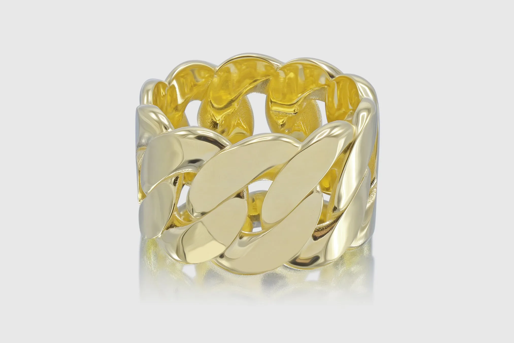 Miami Cuban Gold Ring