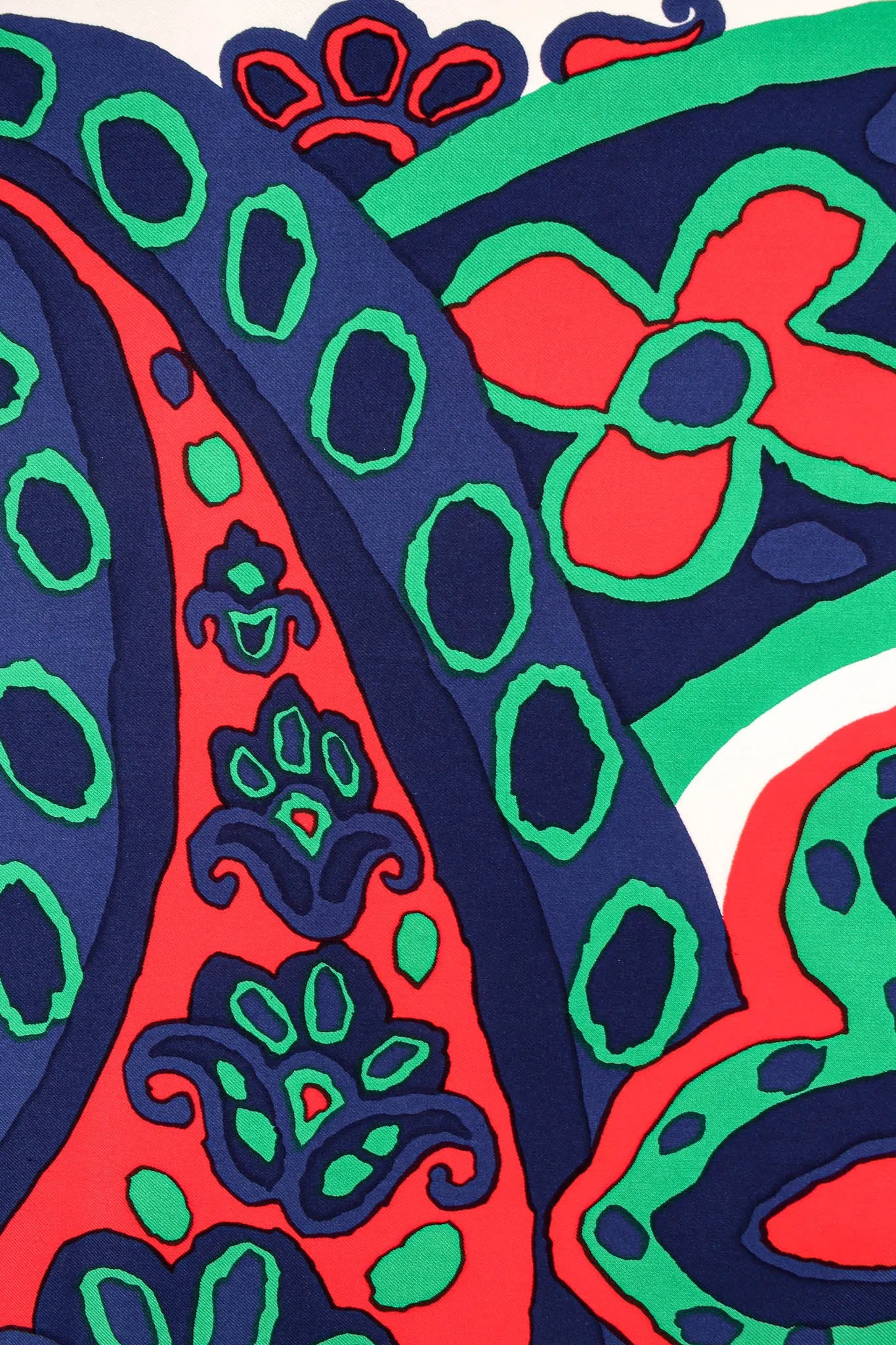 Mod Floral Paisley Scarf