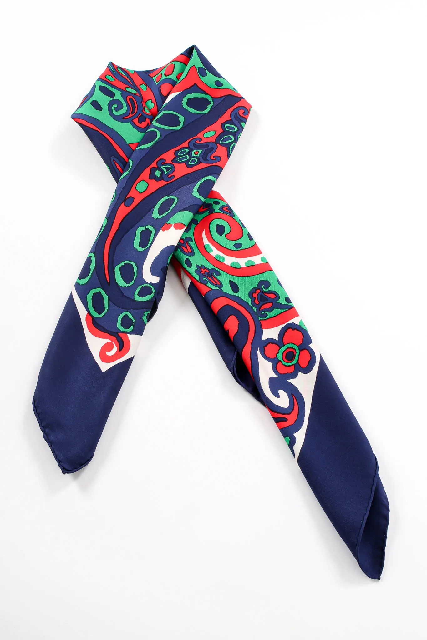 Mod Floral Paisley Scarf