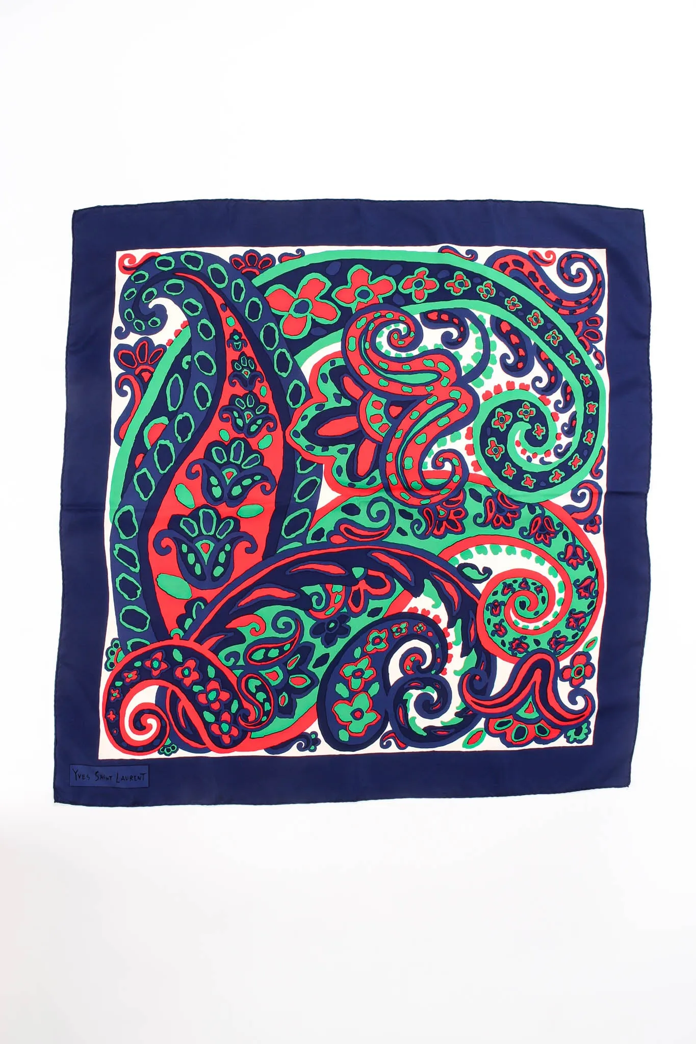 Mod Floral Paisley Scarf