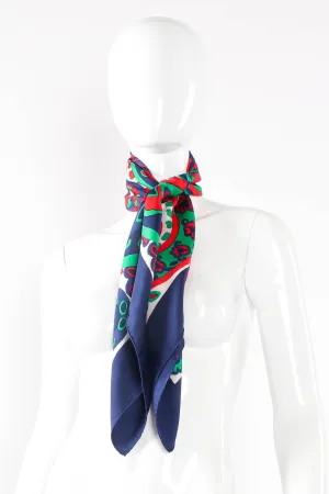 Mod Floral Paisley Scarf