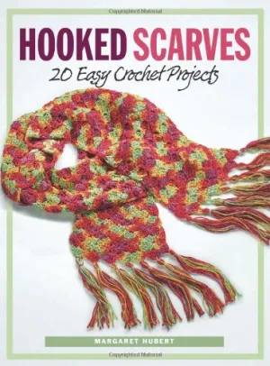 New Hooked Scarves: 20 Easy Crochet Projects Spiral-bound, 96 Pages!