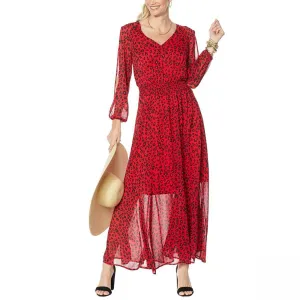 NWT IMAN Womens Global Chic Luxury Resort Printed Maxi Dress. 685809-Petite 3XP