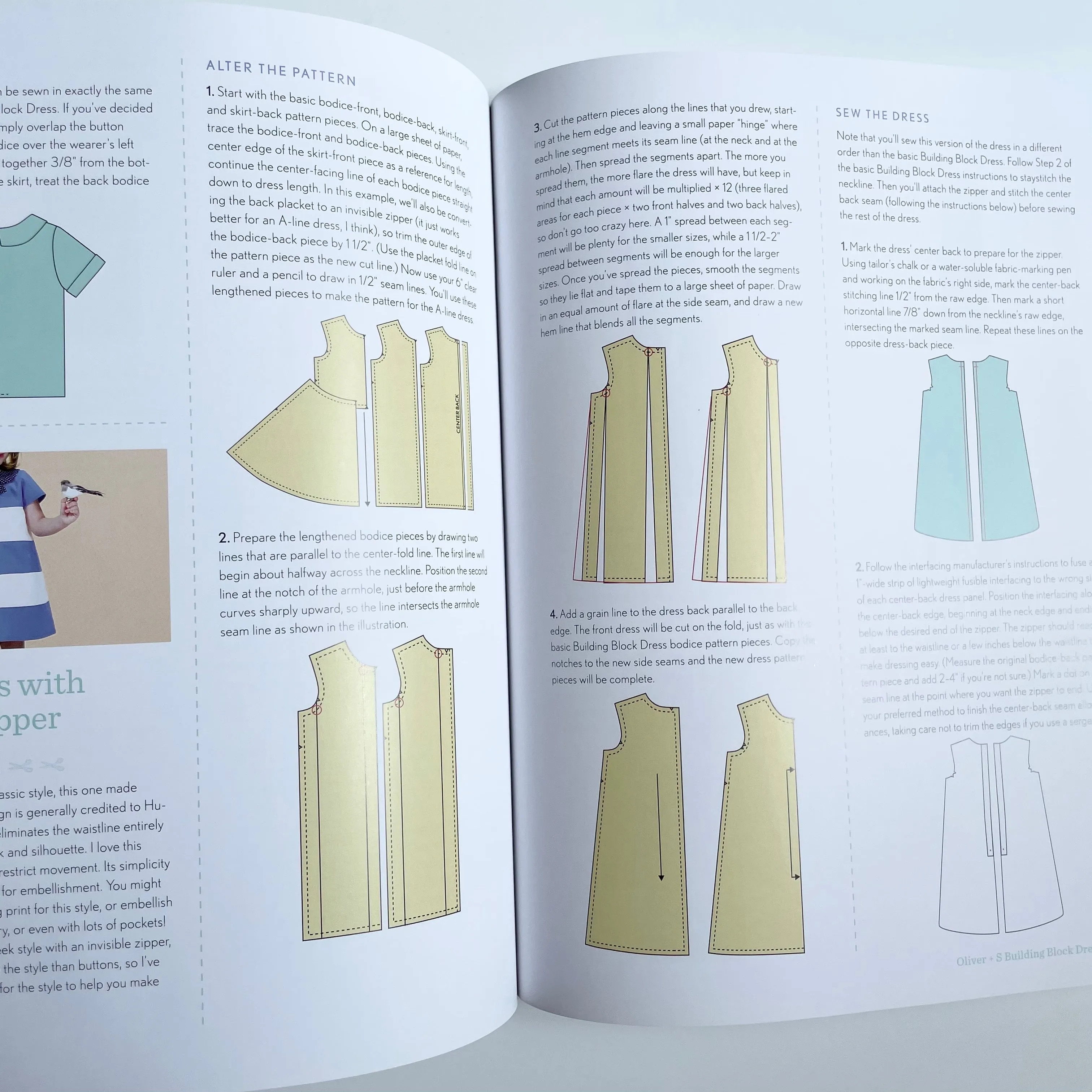 Oliver   S Building Block Dress - Liesl Gibson