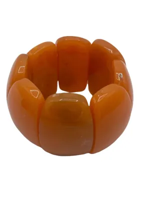 Orange Big Bracelet Bangle
