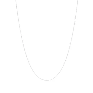 Oval Cable Chain Necklace - Sterling Silver