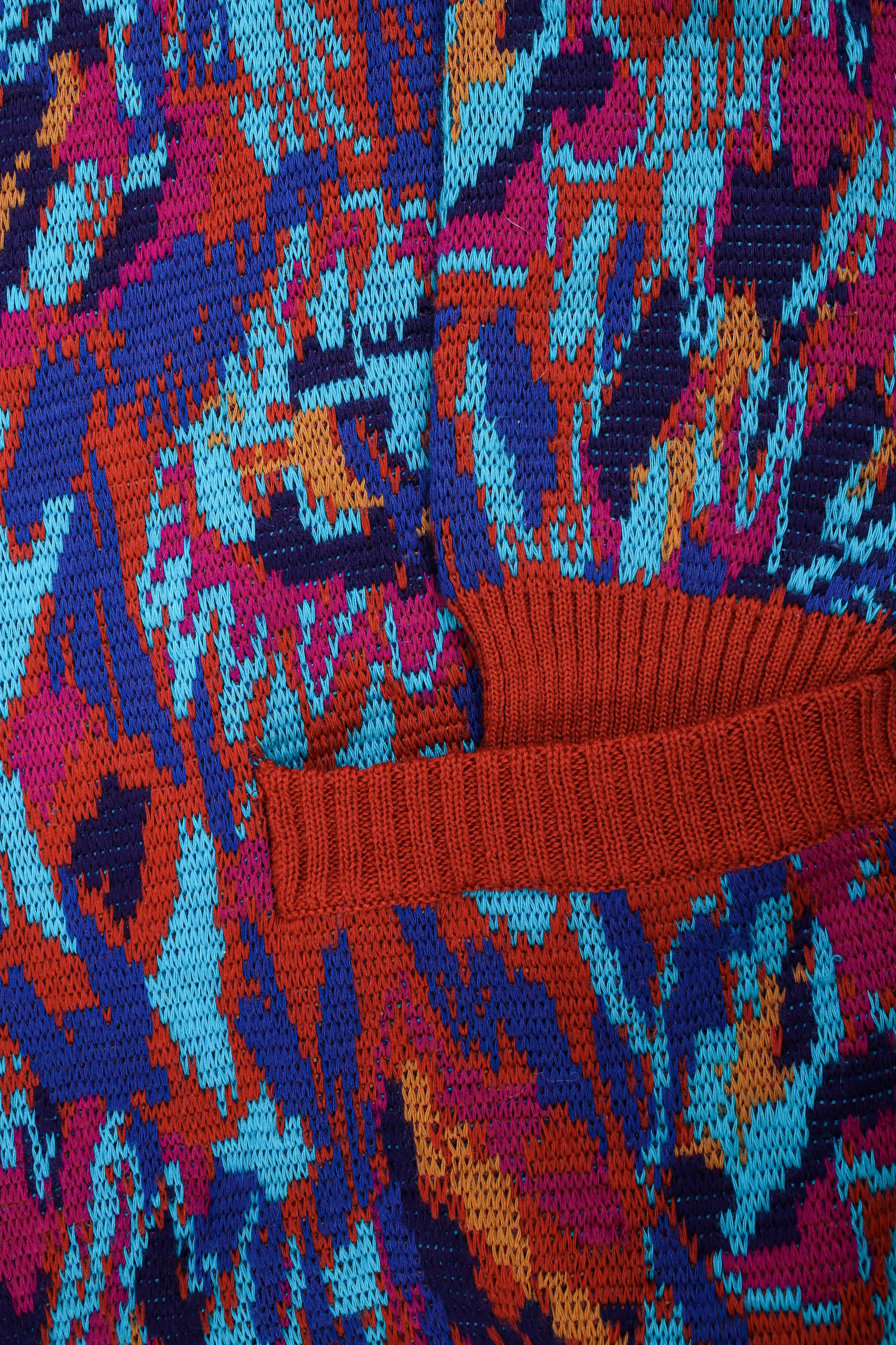 Oversized Double Knit Cardigan