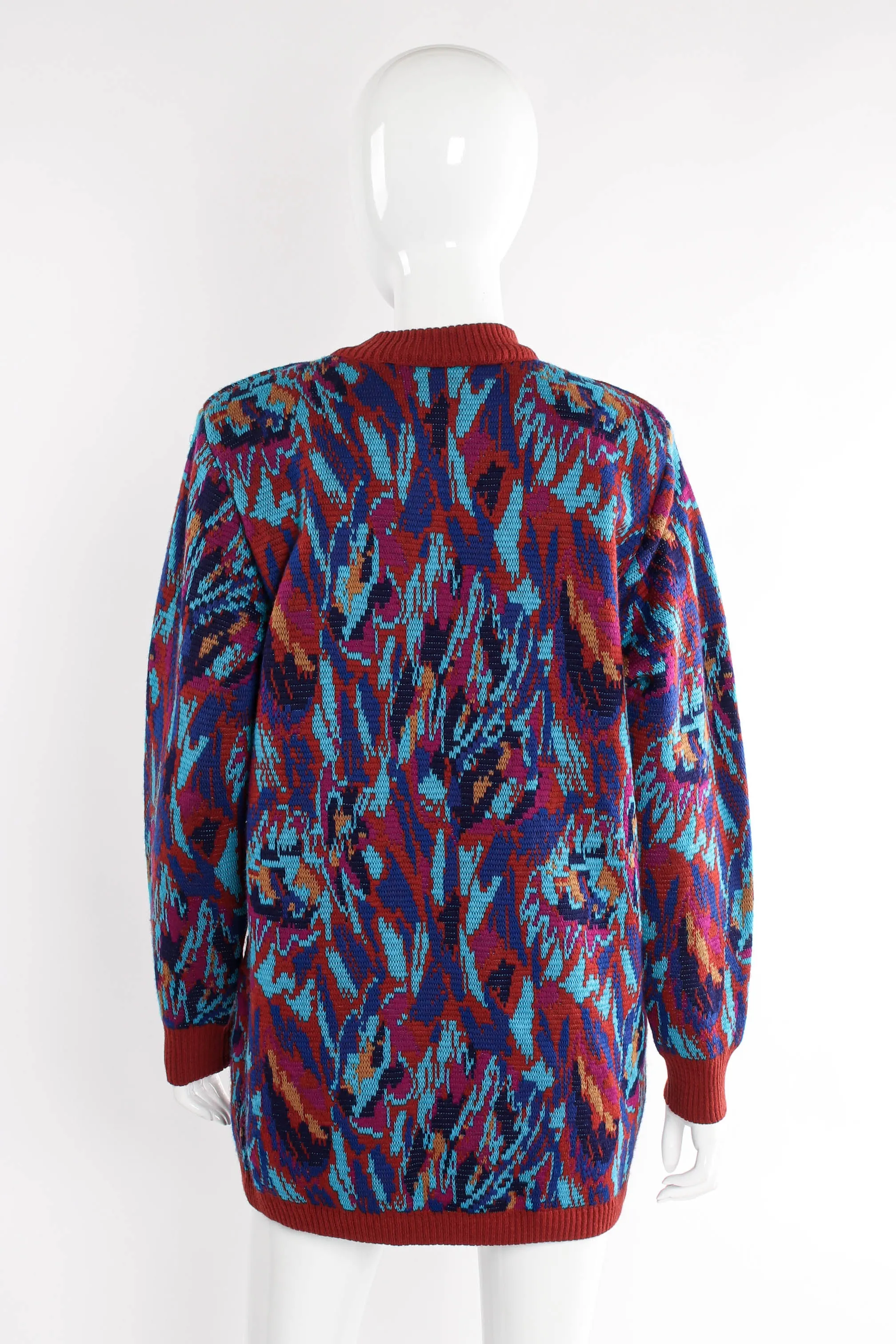 Oversized Double Knit Cardigan