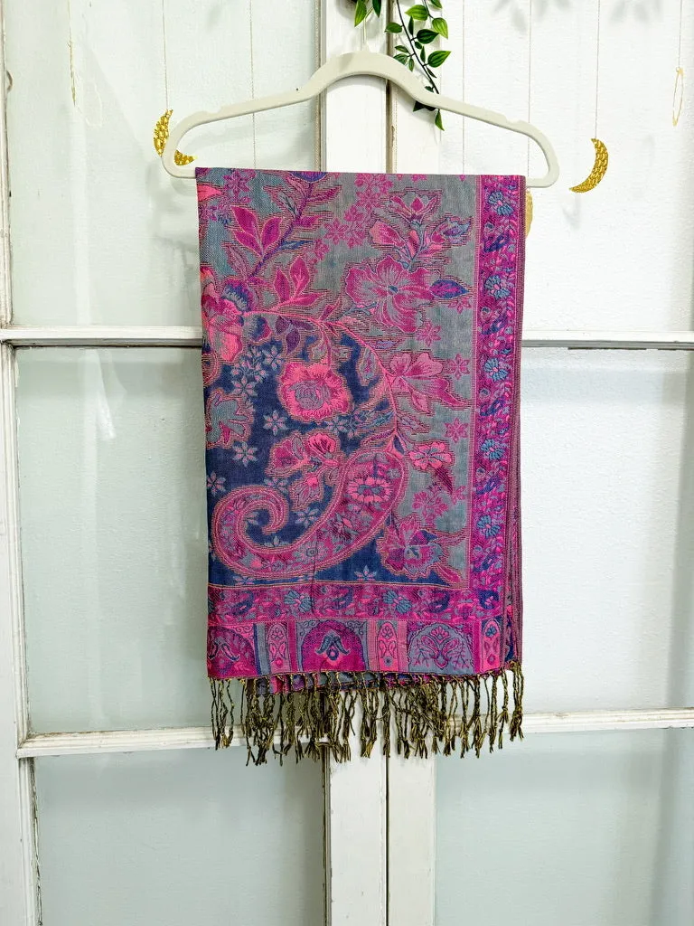 Paisley Jacquard Scarf