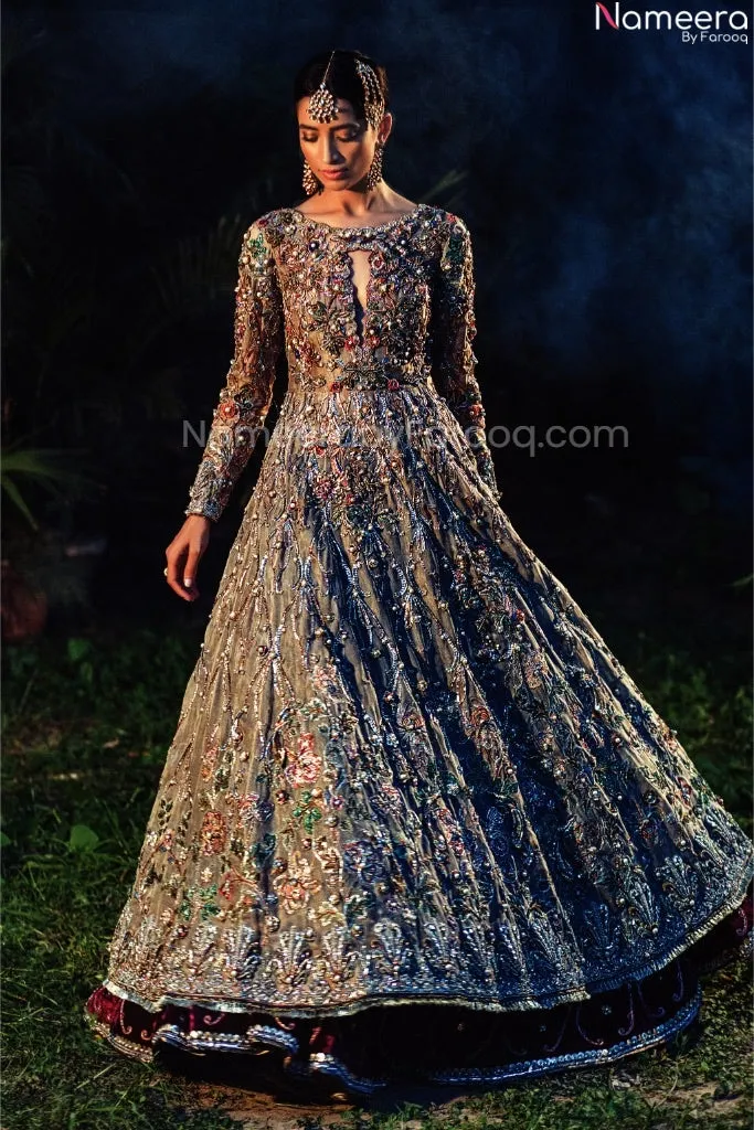 Pakistani Designer Bridal Lehenga for Wedding #BN1003