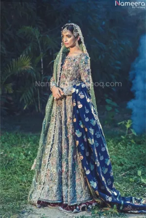 Pakistani Designer Bridal Lehenga for Wedding #BN1003