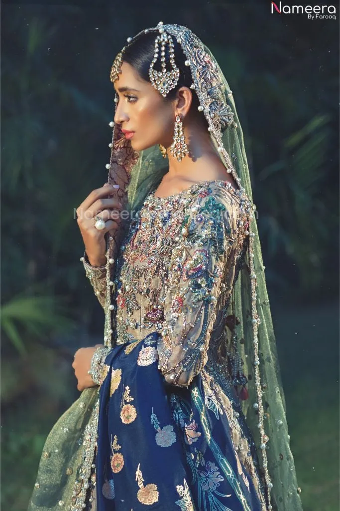 Pakistani Designer Bridal Lehenga for Wedding #BN1003