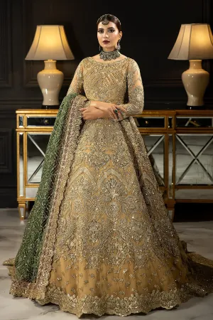 Pakistani Wedding Dress in Bridal Gown Dupatta Style