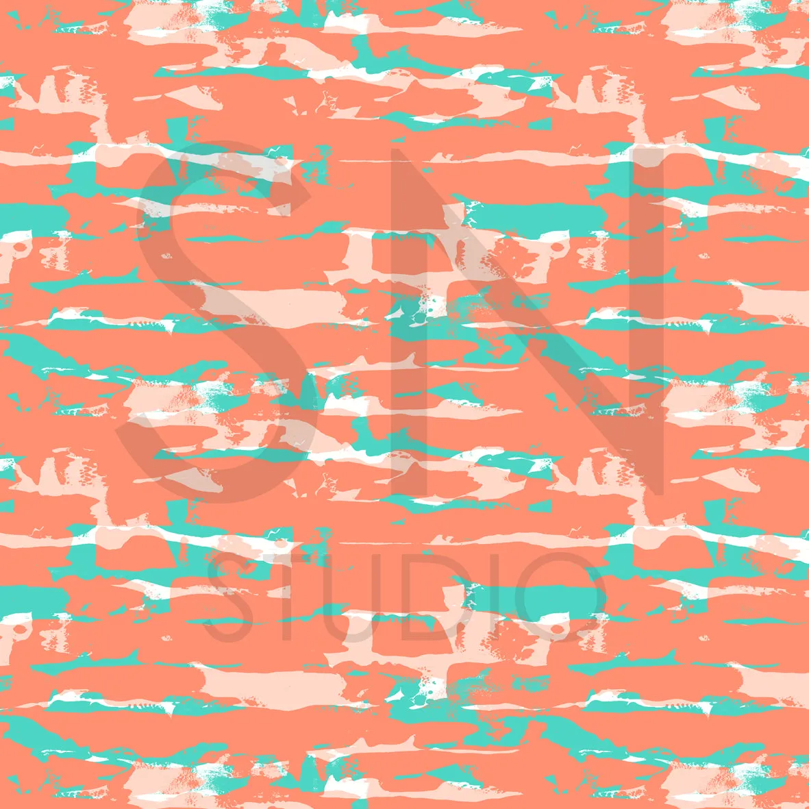 Peachy colors surface pattern design
