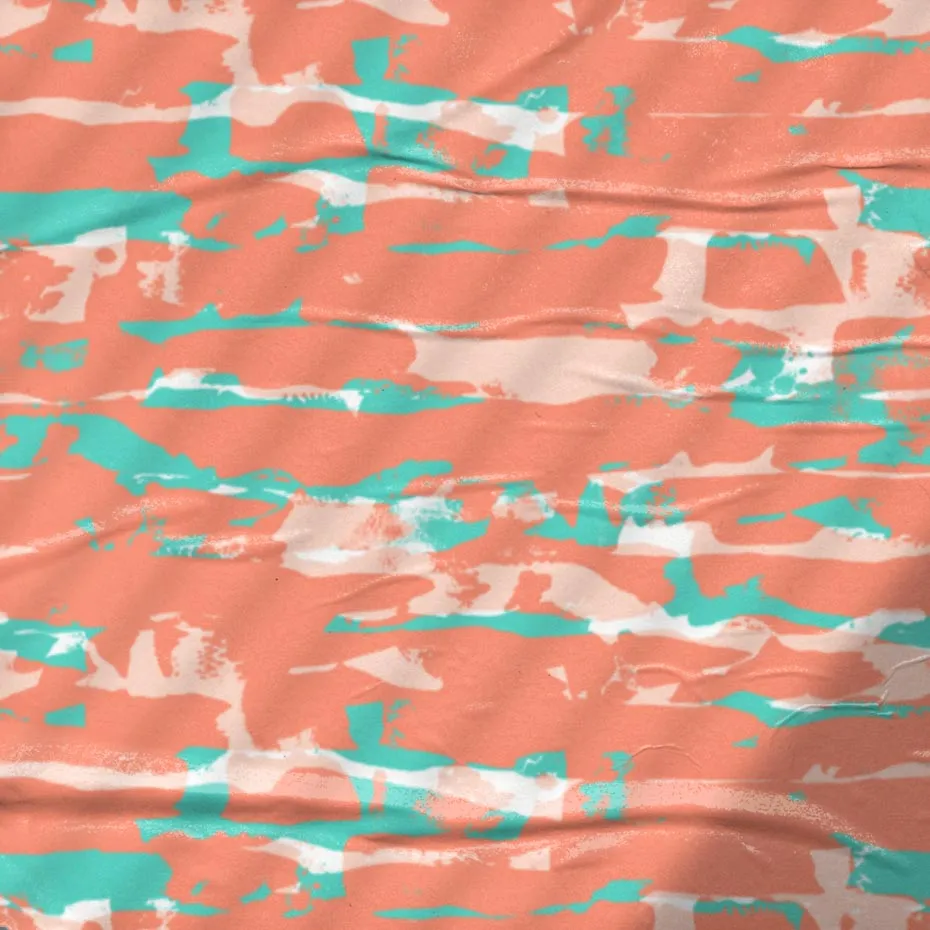 Peachy colors surface pattern design