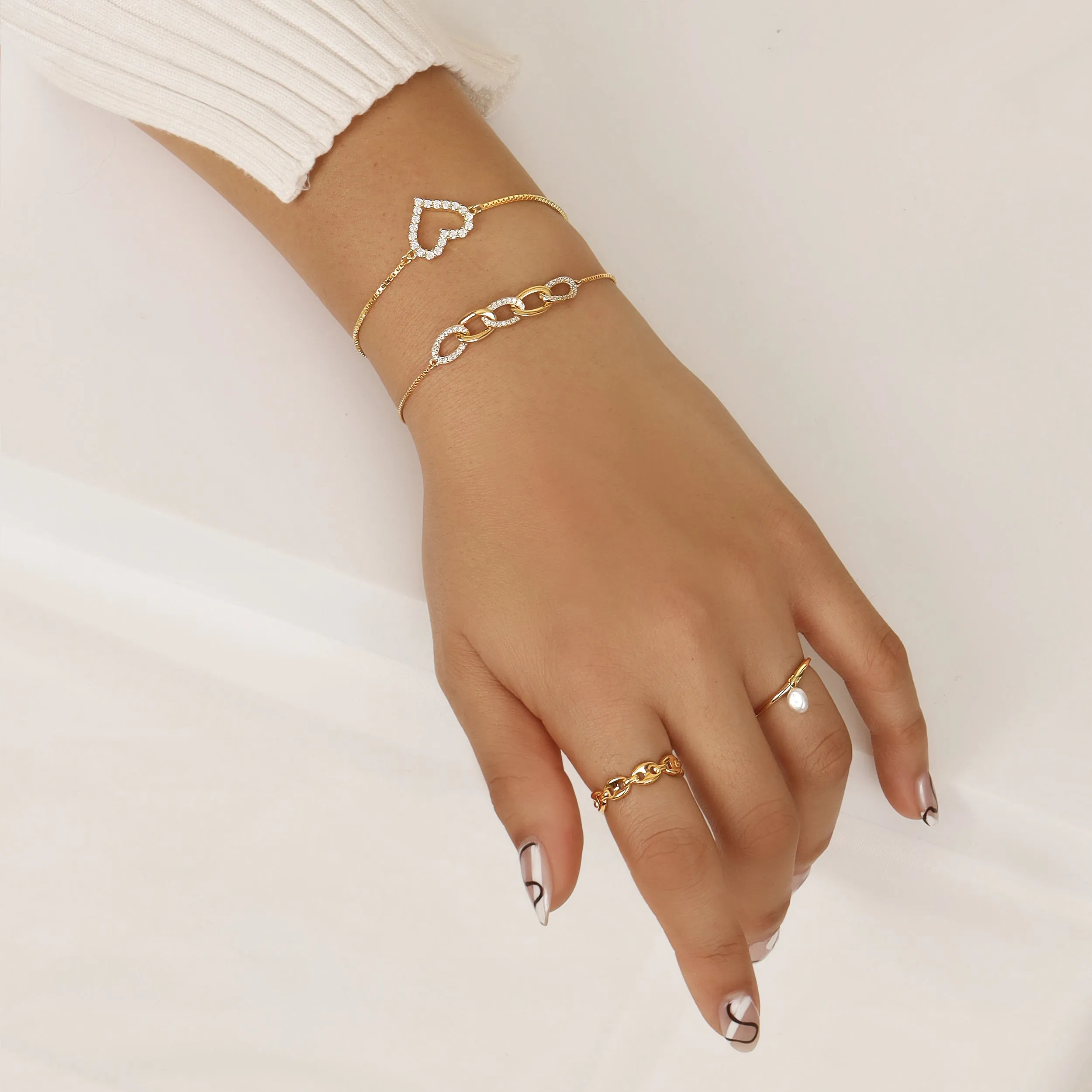 Pearl Dangle Ring