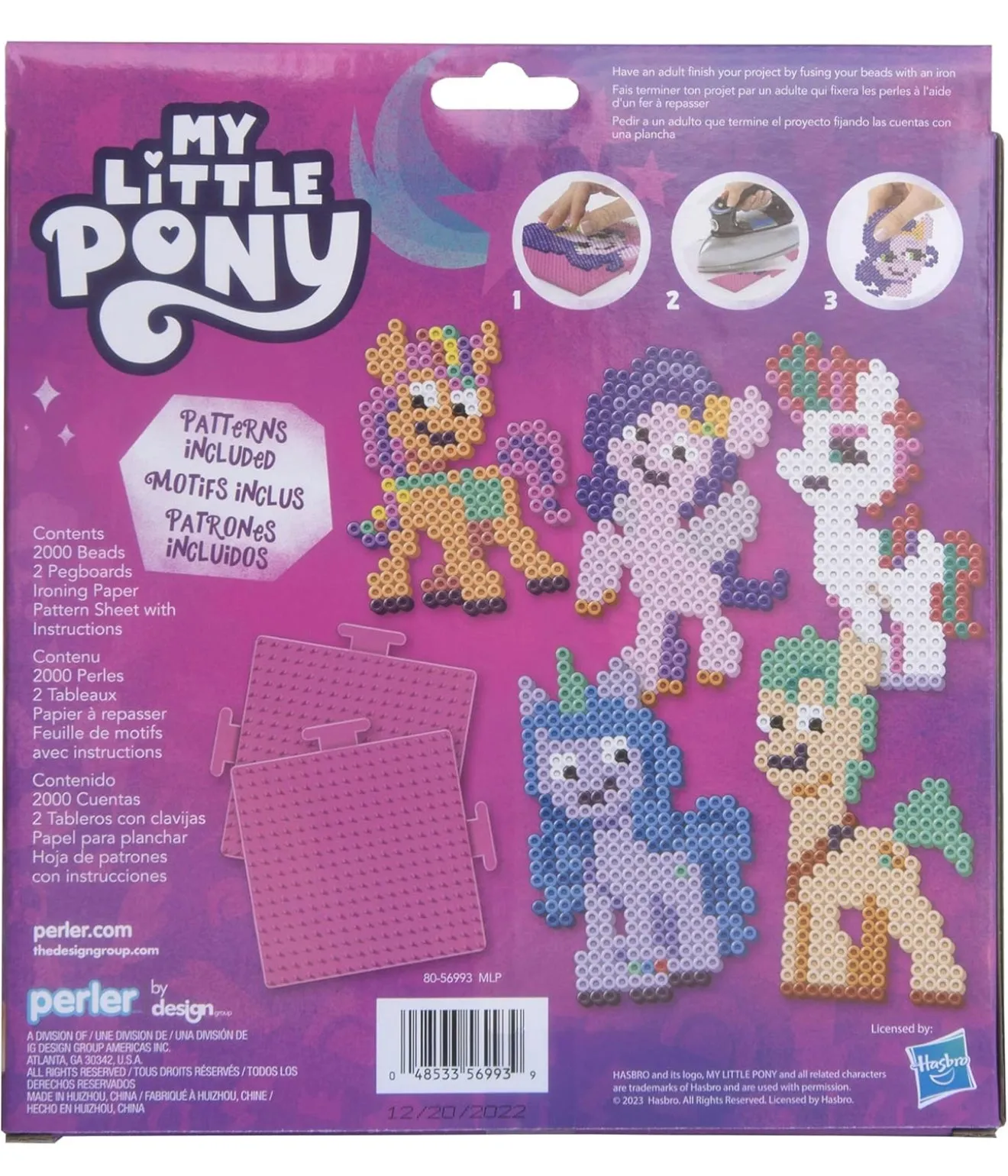 Perler Arch Blister Beads - My Little Pony