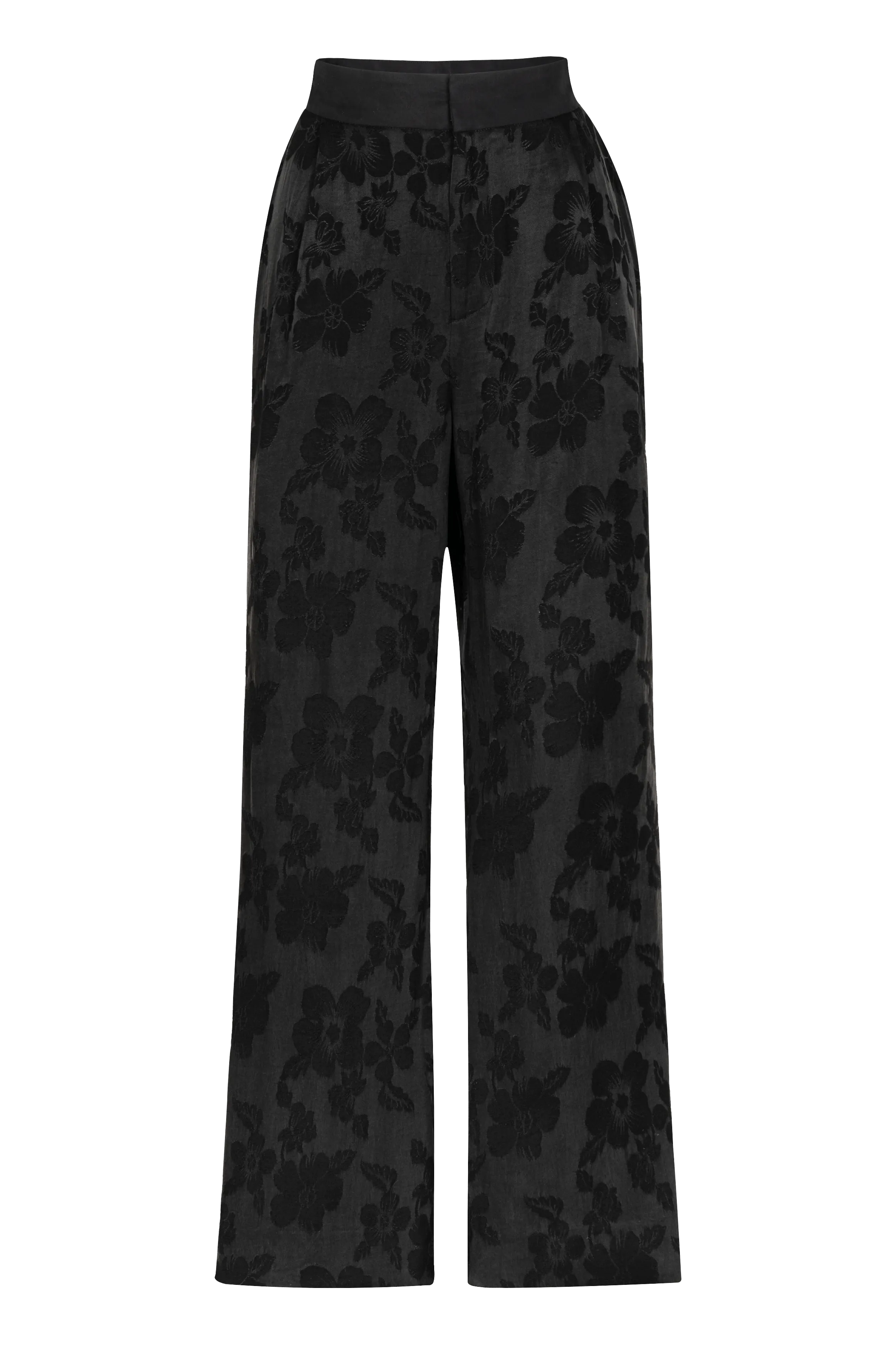 Petra Pant - Black Floral