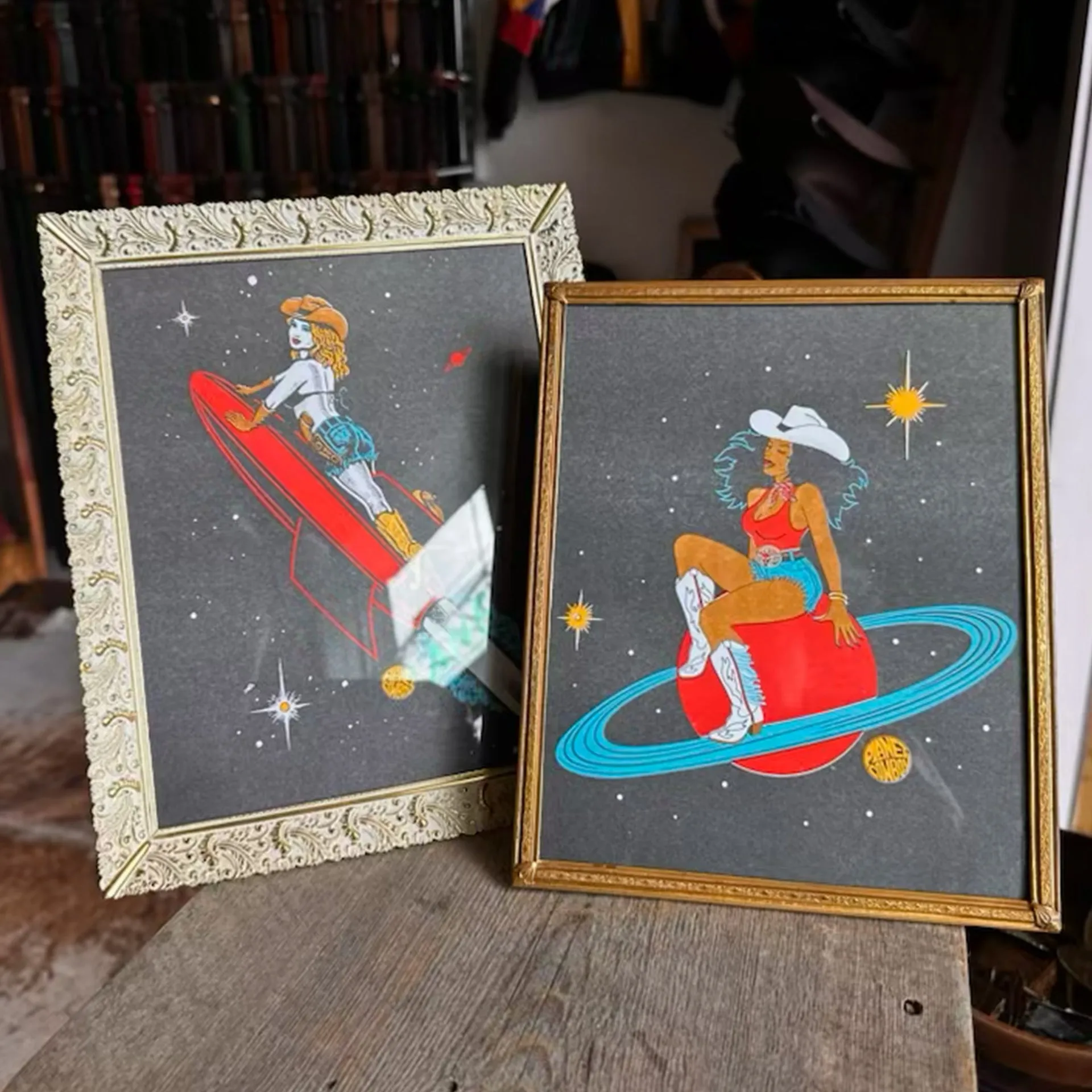 Pin-Up Risograph Prints