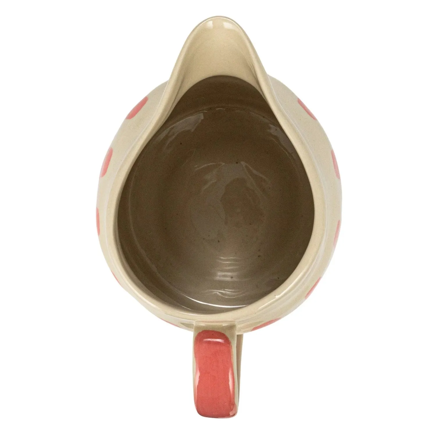 Pink Painted Stripes Pitcher