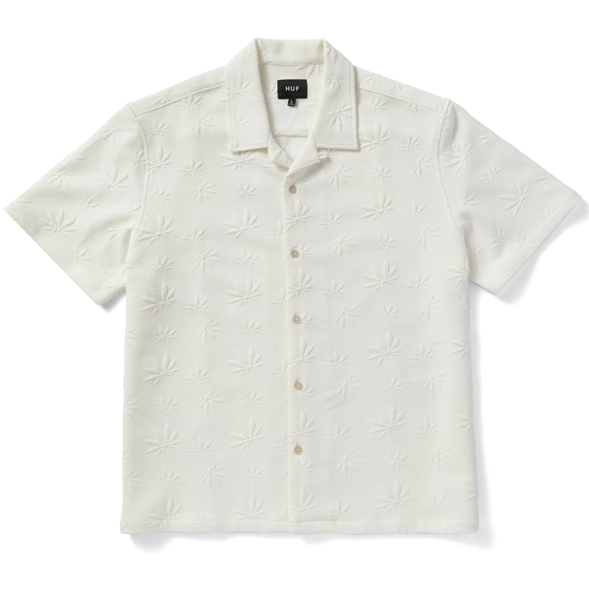 Plantlife Jacquard Shirt (White)