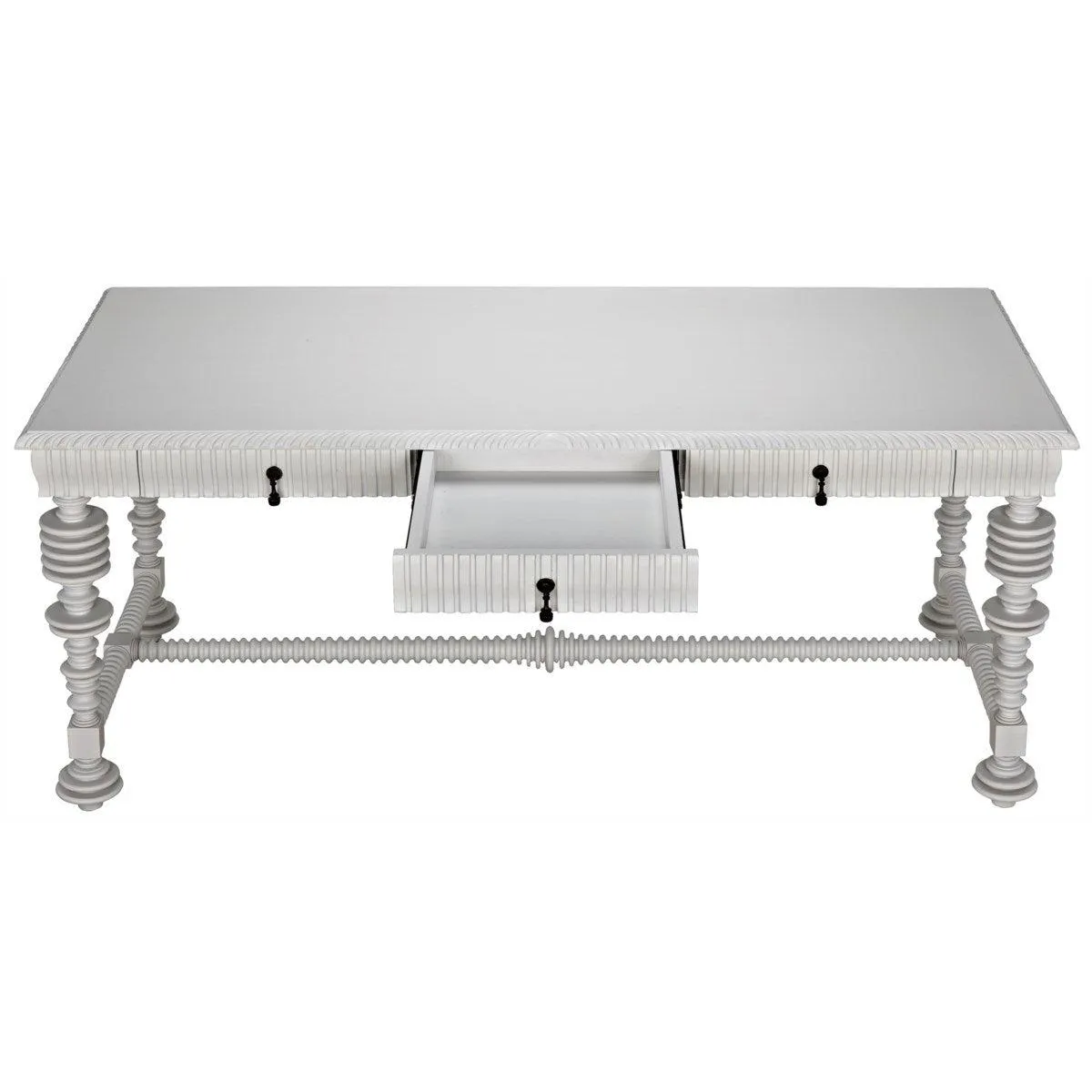 Portuguese Desk, Solid White