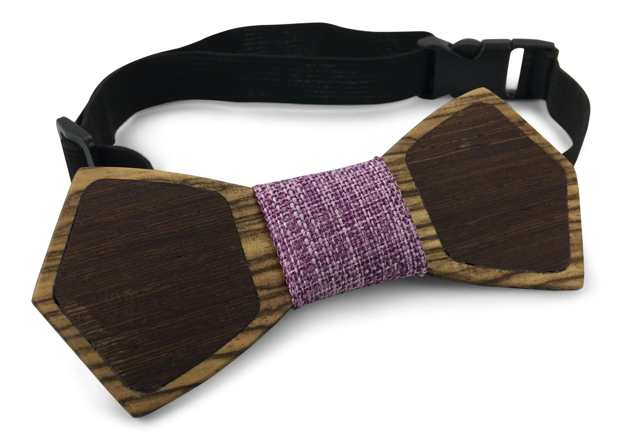 Premium Wooden Creative Handmade Bowtie with Matching Cotton Mens Blend Sock