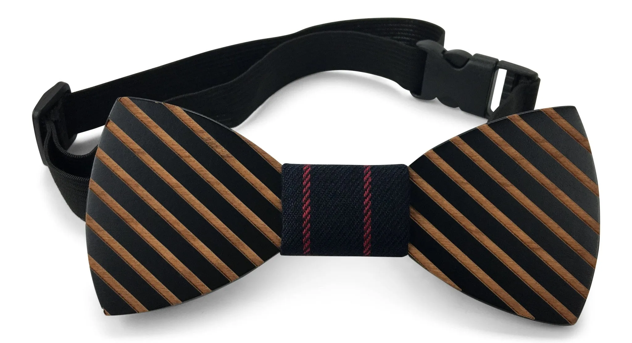 Premium Wooden Creative Handmade Bowtie with Matching Cotton Mens Blend Sock
