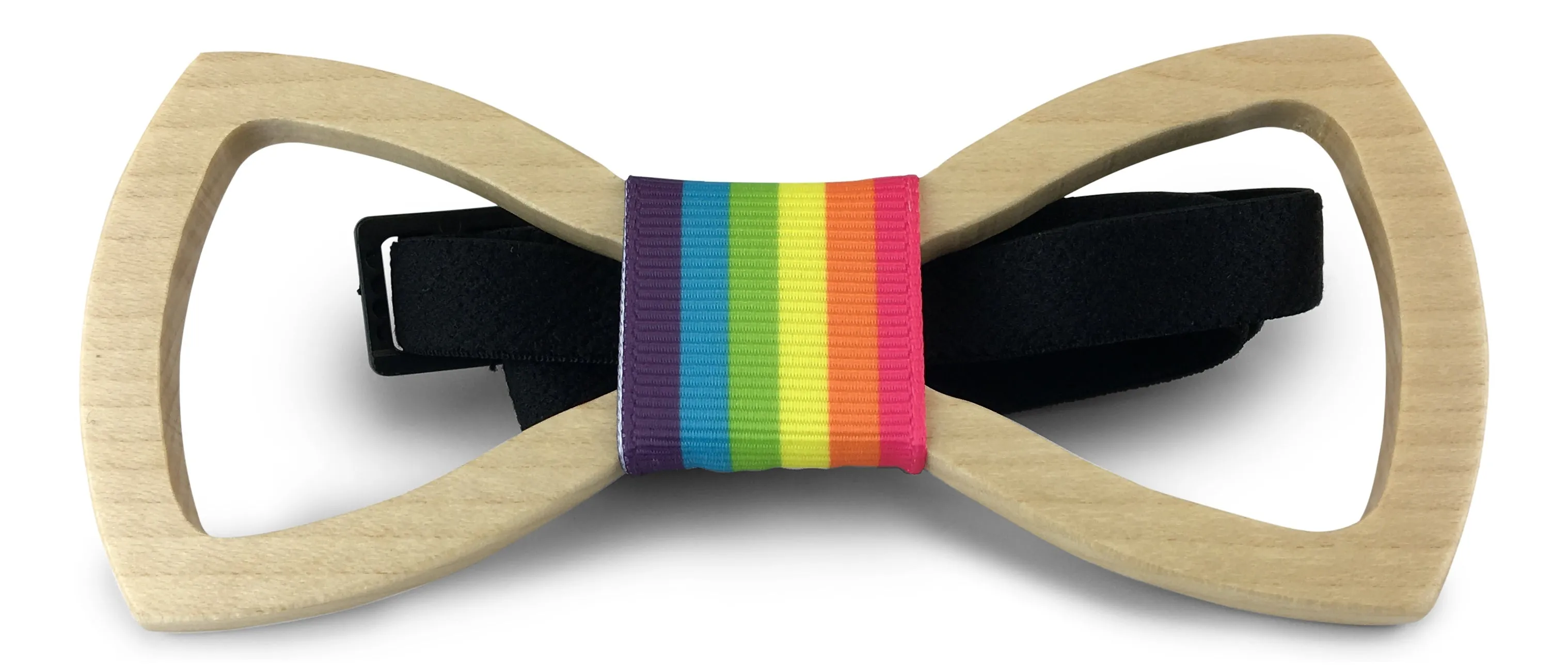 Premium Wooden Creative Handmade Bowtie with Matching Cotton Mens Blend Sock