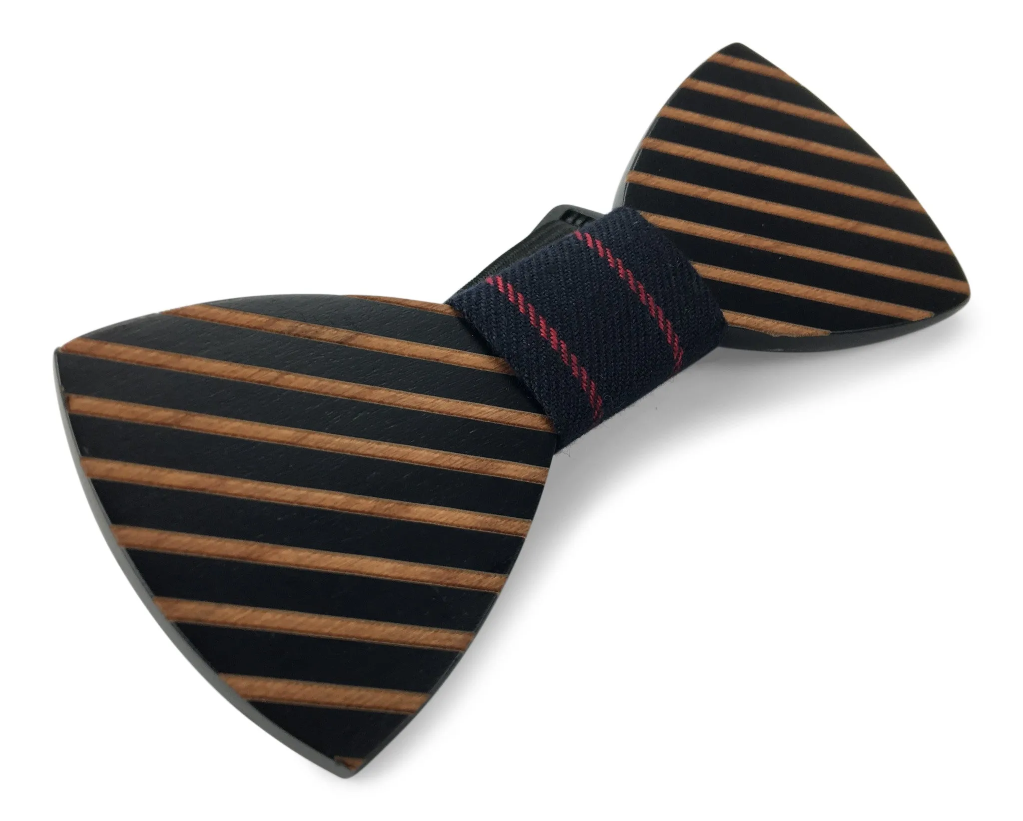 Premium Wooden Creative Handmade Bowtie with Matching Cotton Mens Blend Sock