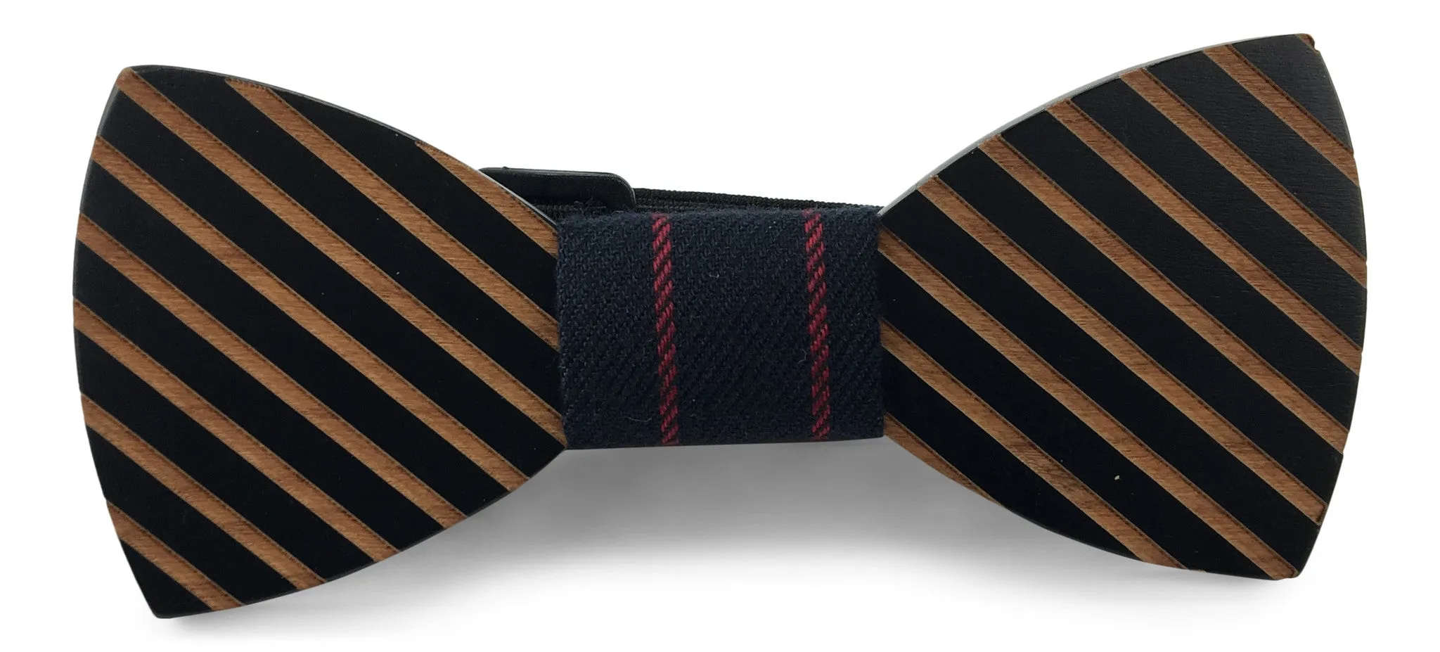 Premium Wooden Creative Handmade Bowtie with Matching Cotton Mens Blend Sock