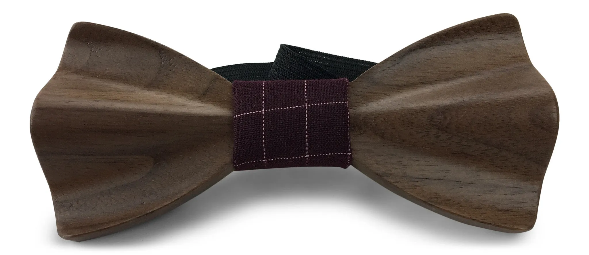 Premium Wooden Creative Handmade Bowtie with Matching Cotton Mens Blend Sock