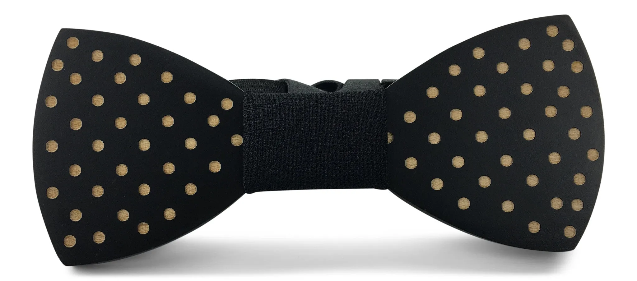 Premium Wooden Creative Handmade Bowtie with Matching Cotton Mens Blend Sock