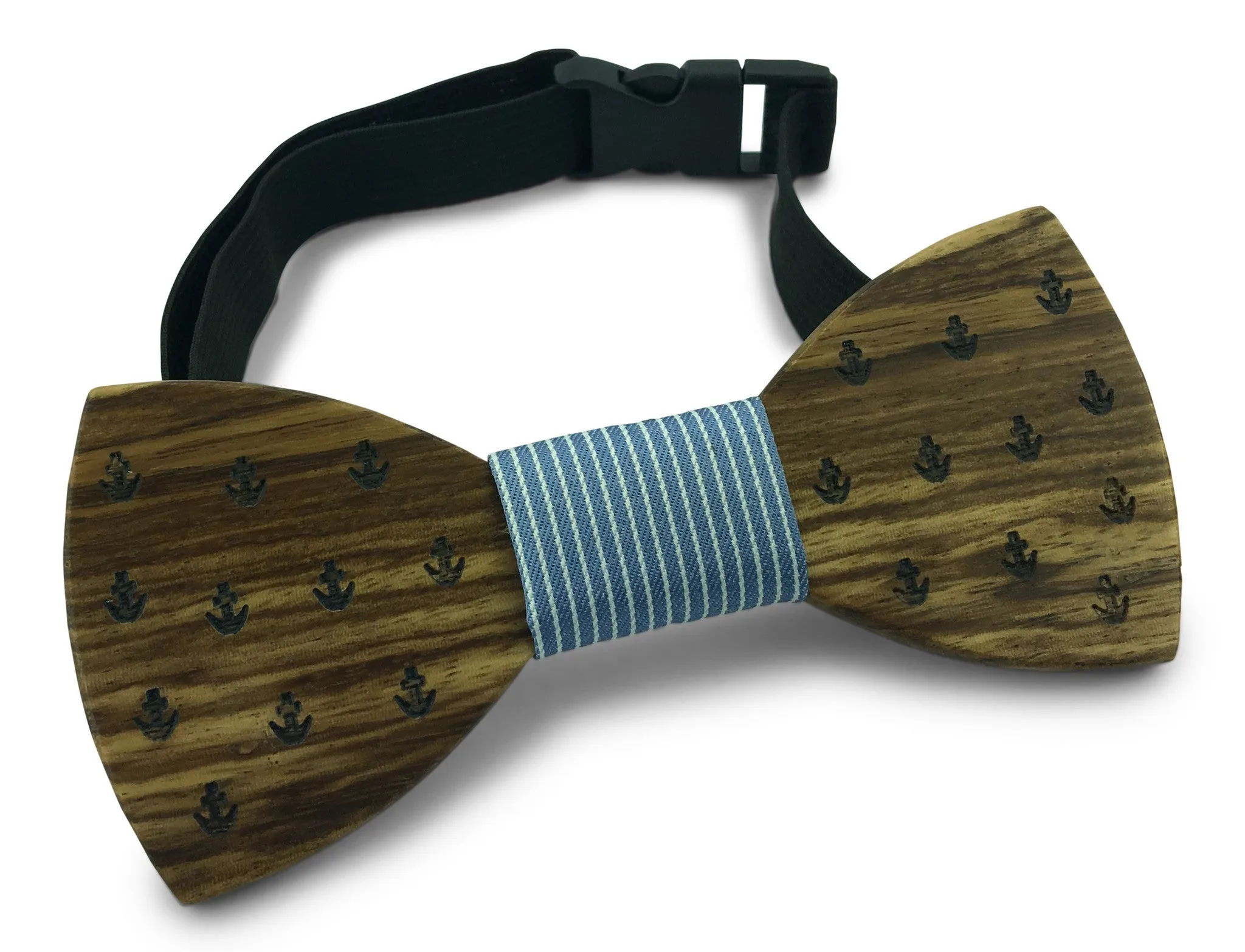 Premium Wooden Creative Handmade Bowtie with Matching Cotton Mens Blend Sock