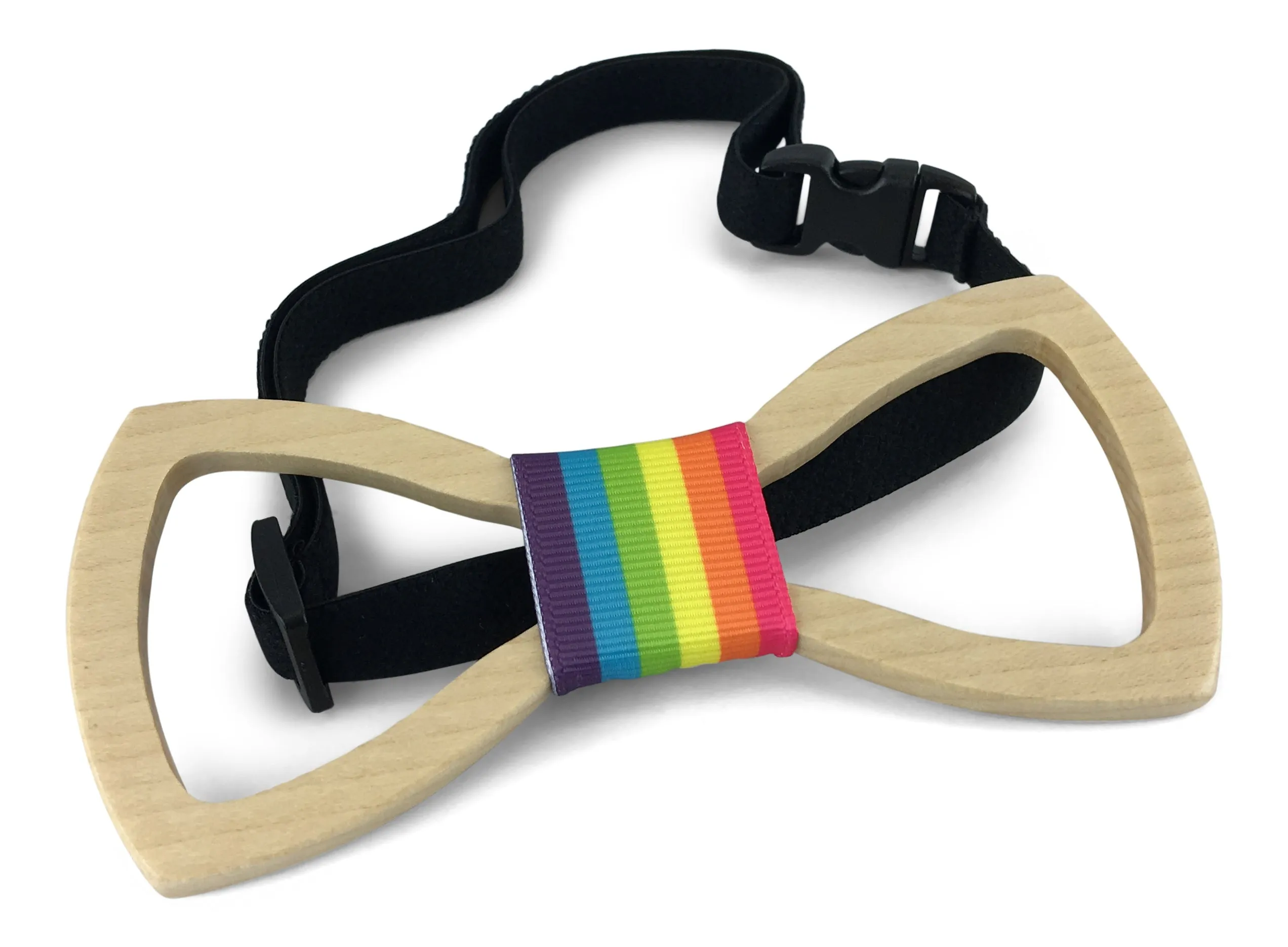 Premium Wooden Creative Handmade Bowtie with Matching Cotton Mens Blend Sock