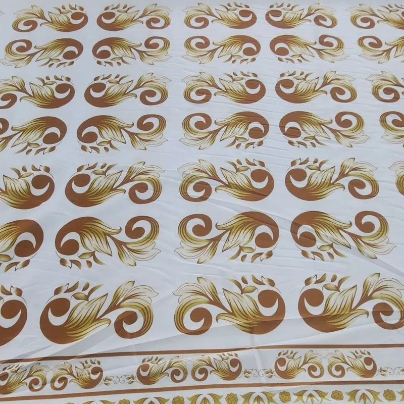 Printed Digital ArmanI Fabric Gold 150cm