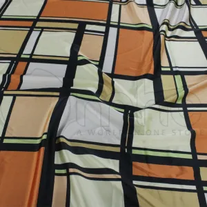 Printed Satin Fabric 140cm