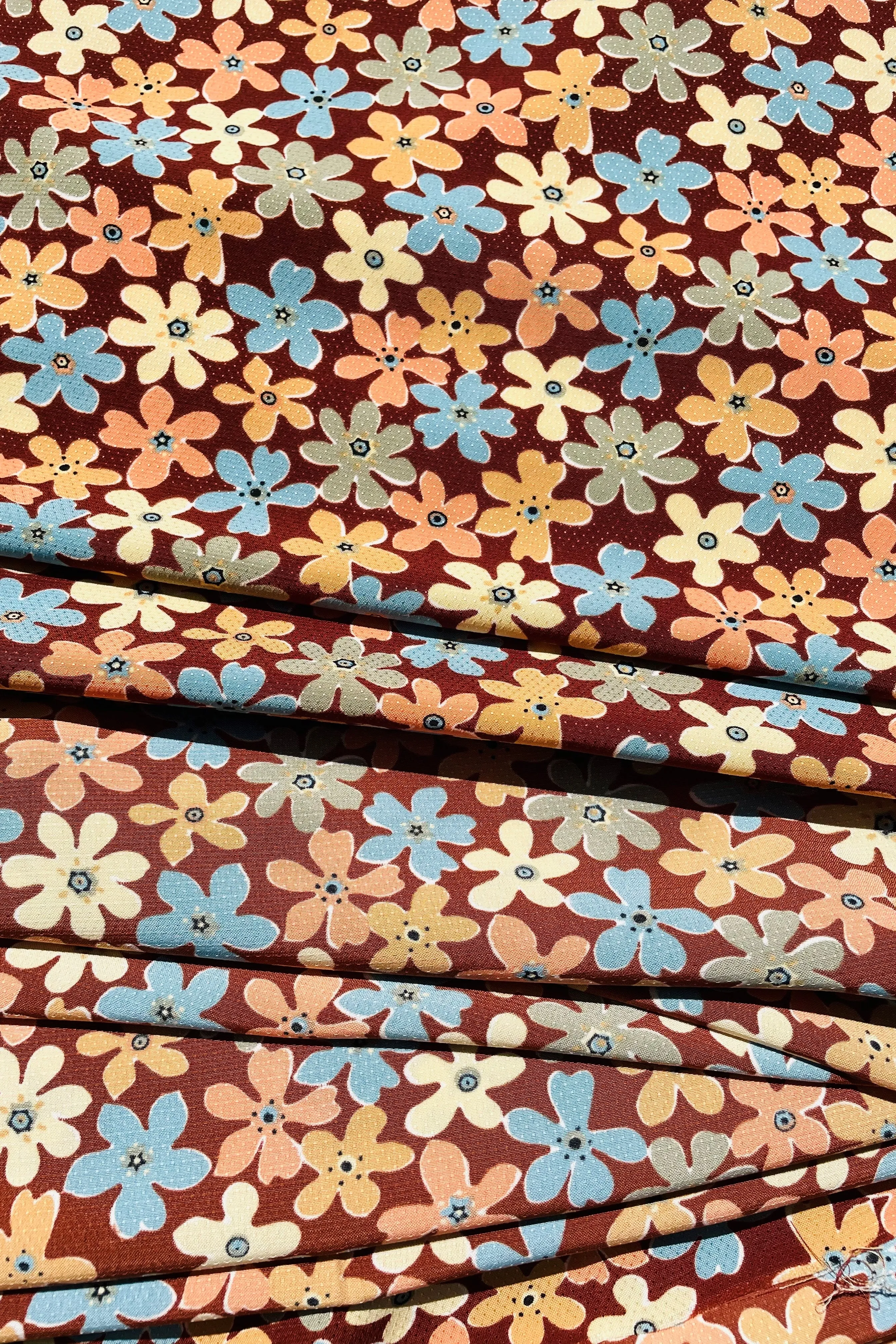 Printed Silkino Crepe - Floral