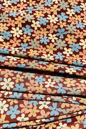 Printed Silkino Crepe - Floral