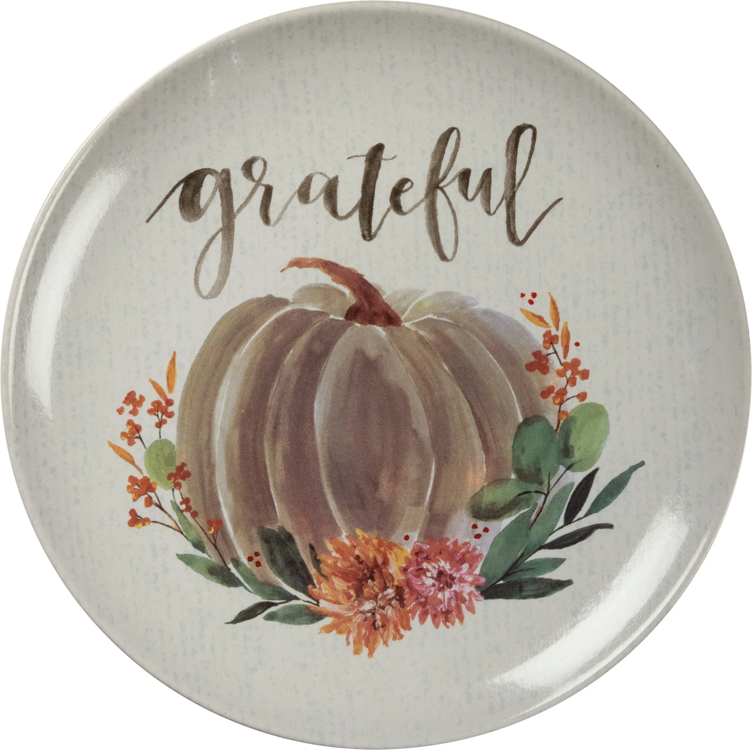 Pumpkins Plate Set